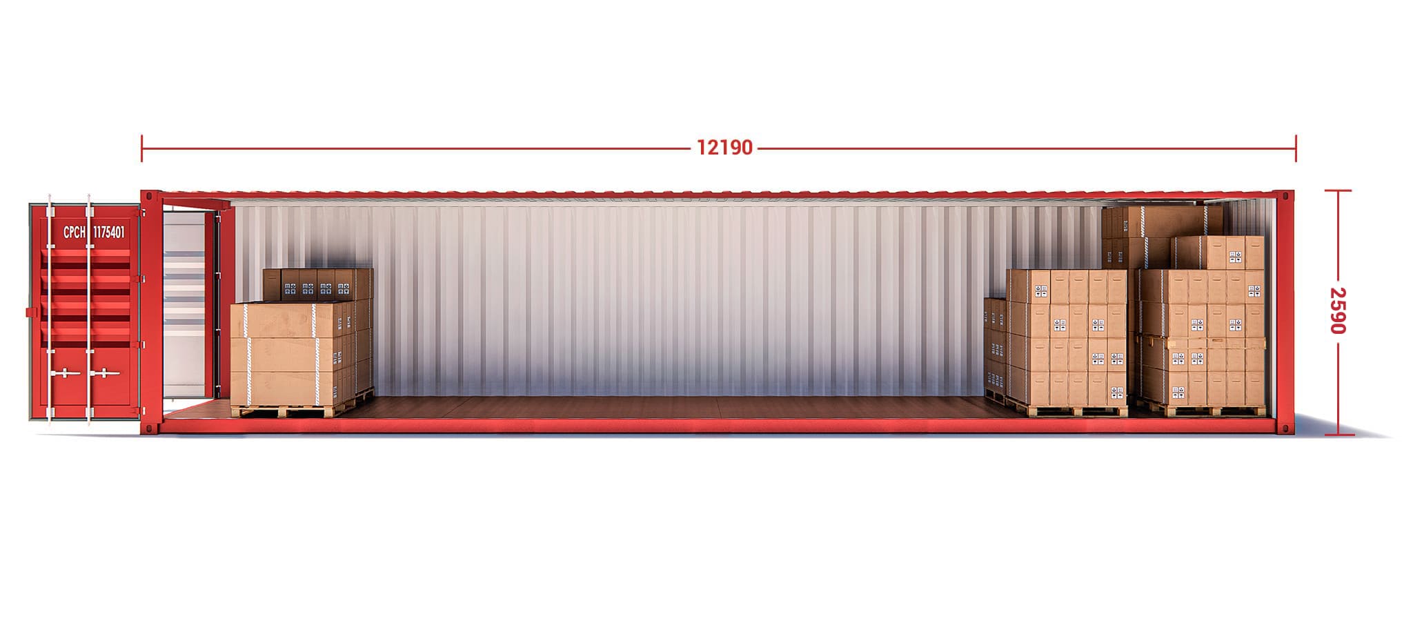 CONTENEDOR MARÍTIMO DE 20 PIES DRY - ESTÁNDAR
